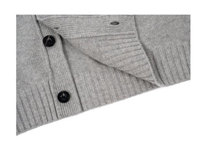 100% Australian wool CLEAN FIT cardigan - Faux Héritier