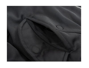 Satin Scimitar Sleeve MA1 Padded Jacket - Faux Héritier