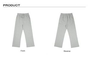 Loose straight-leg fleece trousers - Faux Héritier