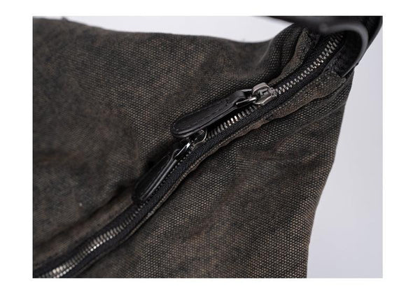 Water-marked distressed HOBO hobo bag - Faux Héritier